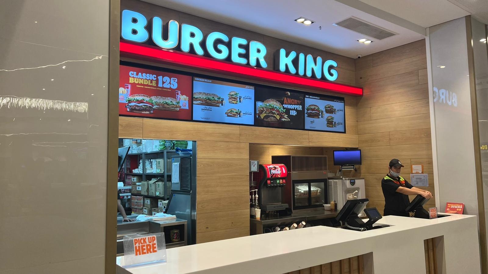 Burger King Digital Signages 1