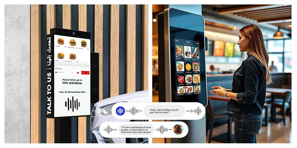AI Voice Drive thru and Self Checkout
